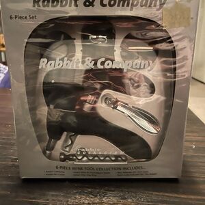RABBIT & COMPANY 6 Pc. Wine Tool Collection
